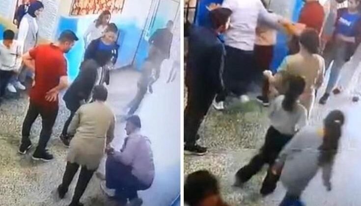 Dili boğazına kaçan öğrenciyi müdür yardımcısı böyle kurtardı