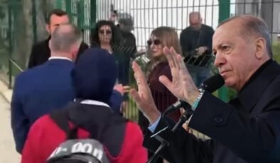 Gündemi sarsan görüntüye Erdoğan’dan sert tepki: Bu hadsizliktir
