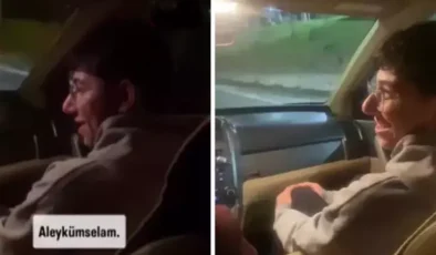Otostop çekip arabasına bindikleri kişinin kim olduğunu öğrenince büyük şaşkınlık yaşadılar